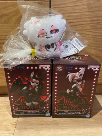 해즈빈 호텔에 오신 것을 환영합니다 모니터 탑 피규어 엔젤 더스트 허스크