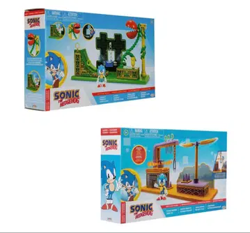 소닉 디오라마 피규어 세트 2개 세트