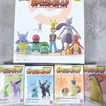 포켓몬 스케일 월드 칸토 지방 세트 & 조토 지방 1 2 3 6