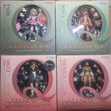 QUEEN'S BLADE 피규어 4체 세트