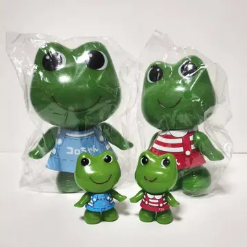 코와 케로짱 코로짱 소프트 비닐 피규어 [4개] 세트