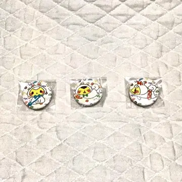 징기스칸의 진군 하치코 캔뱃지 3마리