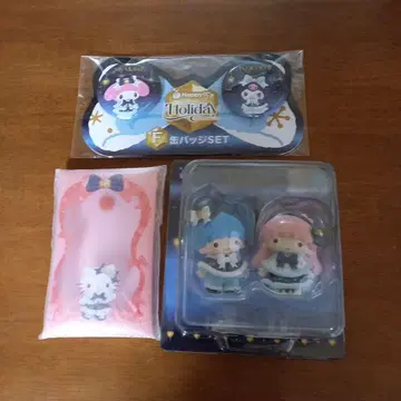 해피 복권 산리오 A상 F상 G상 3종 묶음 판매