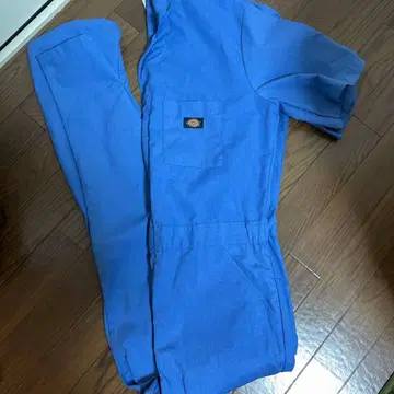 Dickies 반팔 작업옷 파랑 츠나기