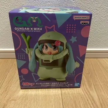 GUNDAM x MIKU 피규어 자쿠 하츠네 미쿠 Ver.