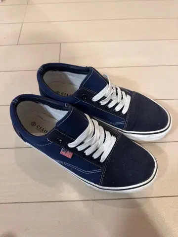 CIAOPANIC 네이비 스니커즈 사이즈 42 차오패닉