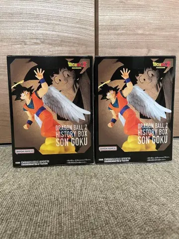 미개봉 2개 세트 드래곤볼Z History Box 손오공