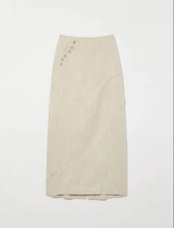 Eaphi WAVE LINE MAXI SKIRT 미사용 새상품