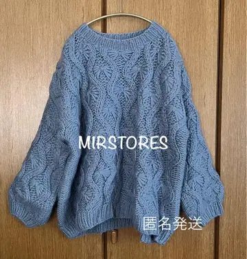 IENA / MISTORES 미즈 플라워 스웨터 S 사이즈