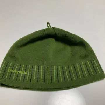 patagonia 그린 니트 모자