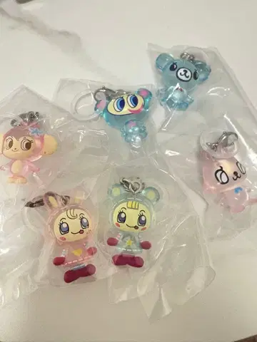 나루미야 캐릭터즈 메지루시 액세서리 6종 세트