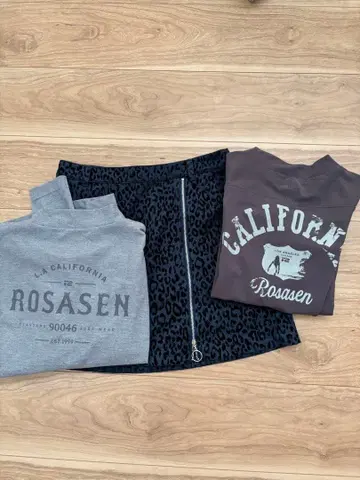 ROSASEN 골프웨어 3종 세트