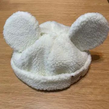 미키 귀 모자 보아캡 화이트 디즈니 리조트