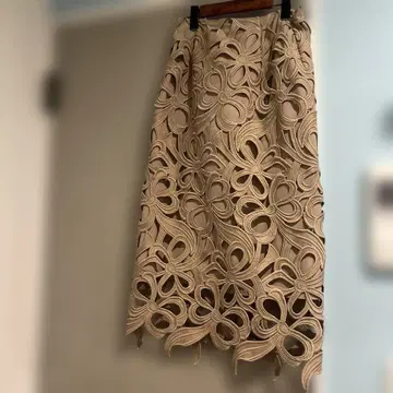 CELFORD 리본 레이스 타이트 스커트 사이즈 36