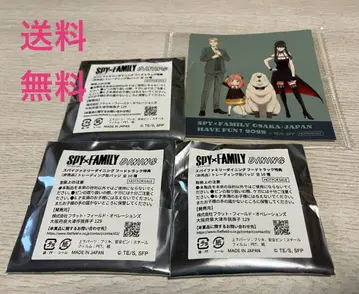 SPY x FAMILY 만박 2025 미개봉 캔뱃지 3개 + 스티커 1개