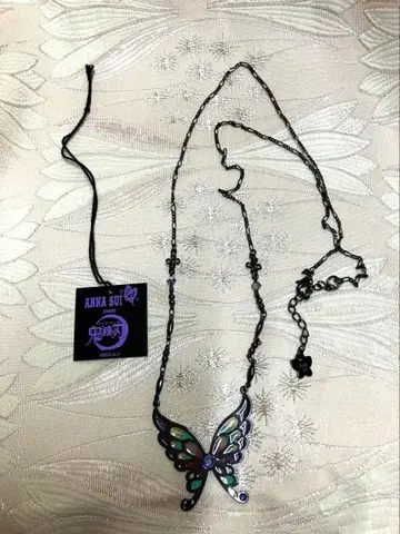 ANNA SUI 코쵸우 시노부 목걸이 귀멸의 칼날