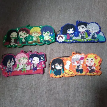 귀멸 러버 스트랩 세트 판매