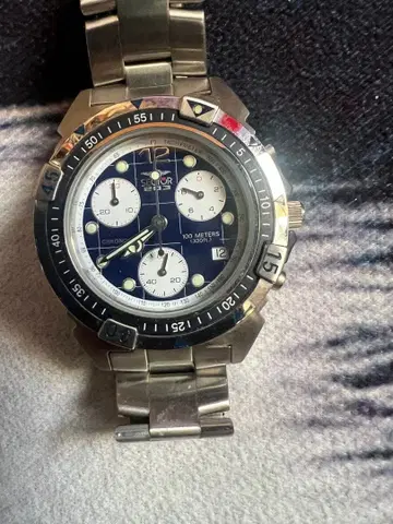 SECTOR 203 크로노그래프 100 METERS 남성용 손목시계