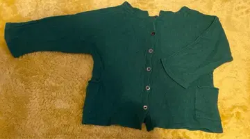 YARRA 그린 버튼 가디건