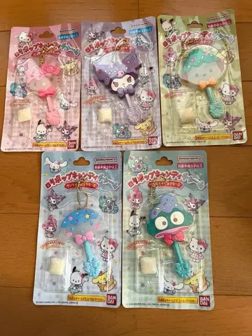 산리오 롤리팝 캔디 참 5개 세트 키티 쿠로미