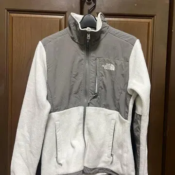 THE NORTH FACE 플리스 자켓 S 화이트/그레이