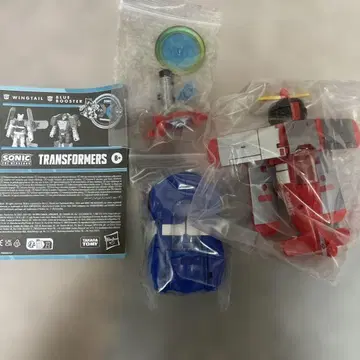 트랜스포머 소닉 윙테일&블루 부스터