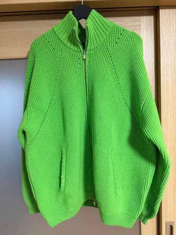 Lui's 루이스 드라이버즈 니트 블루종 봄 그린 2023AW