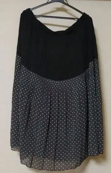 도쿄 야마모토 도트 무늬 스커트