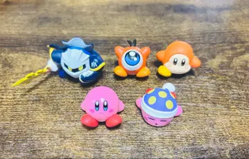 별의 커비 만마루쨩 마스코트 커비 와돌디 와들두 메타나이트