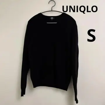 UNIQLO 블랙 니트 스웨터 S