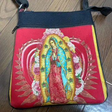 성모 마리아 프린트 숄더백 중형 치카나 멕시코