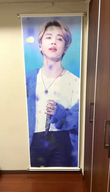 BTS 지민 특대형 태피스트리 kpop 미사용품