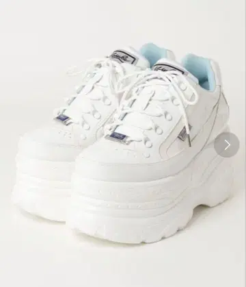 요스케 YOSUKE 통굽 스니커즈 화이트 24.0cm