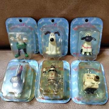 월레스와 그로밋 블리스터 피규어 컴프 6종