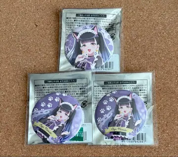 마에바시 위치즈 동물ver. 캔뱃지 신사토 아즈 3점