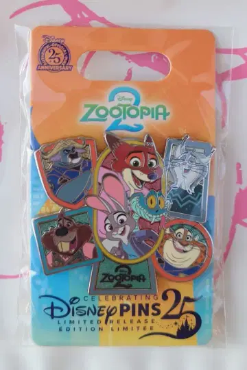 주토피아2 핀 배지 Zootopia2