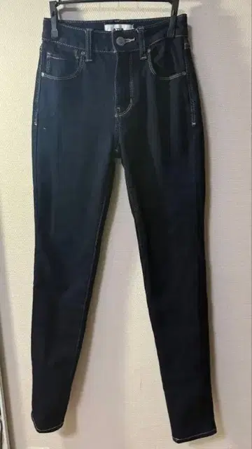 AZUL by MOUSSY 다크 블루 스키니 데님 XXS