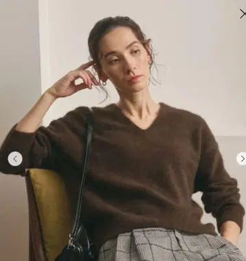 beauty&youh 캐시미어 니트 브라운