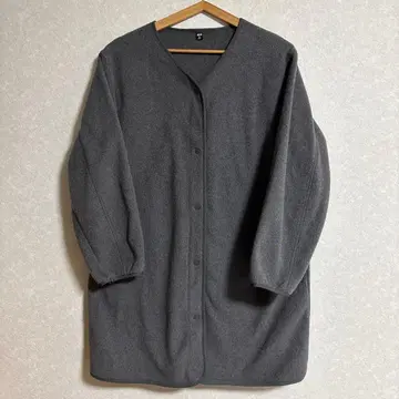 UNIQLO 플리스 자켓 코트 XL 그레이