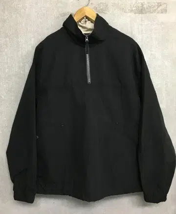 짐 마스터 하프 지퍼 나일론 풀오버 자켓 블랙 사이즈 M