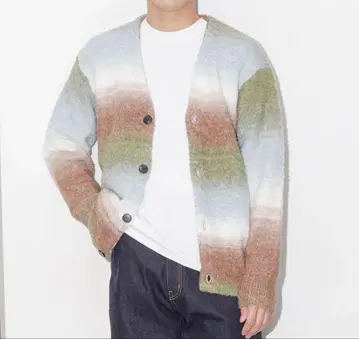 NANO UNIVERSE 가디건 그린 계열