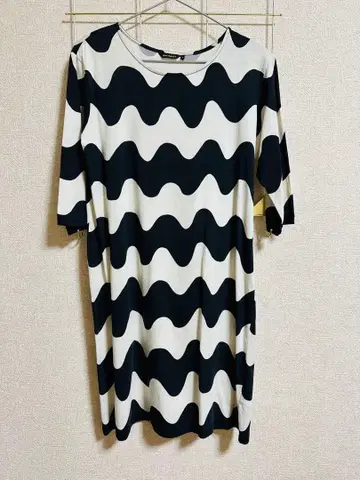 marimekko 5부 소매 튜닉 S