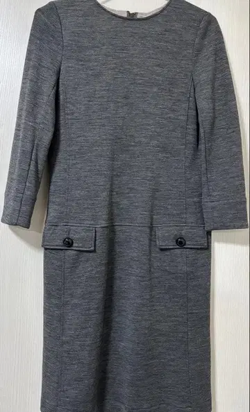 MACKINTOSH PHILOSOPHY 그레이 긴팔 원피스 36