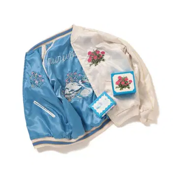 BEAMS COUTURE 룰루멜리 리버서블 스카잔