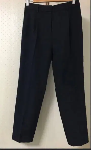 플라스테 PLST 프리미엄 옥스 테이퍼드 팬츠 네이비