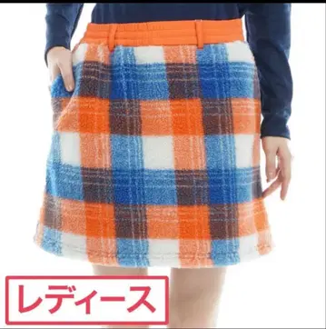 로사센 방한 겨울용 보아 스트레치 스커트 골프웨어 여성용