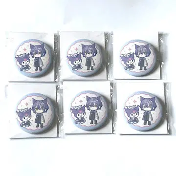 니지산지 산리오 Dytica 캔뱃지 코야나기 로우