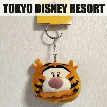 디즈니랜드 팬캡 키체인 키링 티거