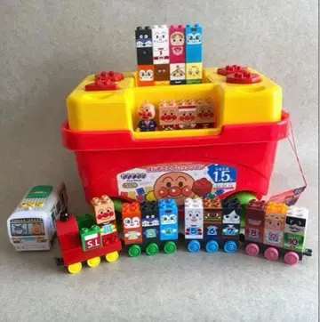 처음 만나는 블록 워건 SL맨과 123! 호빵맨 숫자 블록 세트