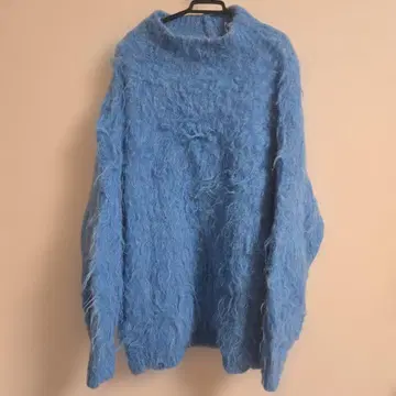 THE SHOP TK 블루 오버 사이즈 니트